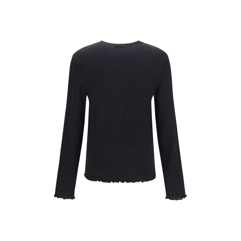 Our Legacy Schwarzer Baumwoll-Sweatshirt