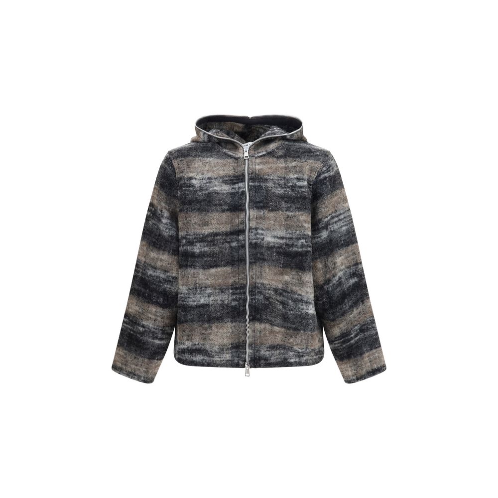 Our Legacy Grauer Oves Aries Wollpullover