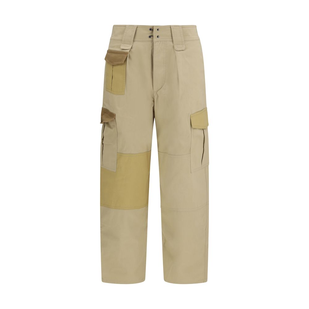 Isabel Marant Étoile Beige Baumwoll-Cargo-Hose