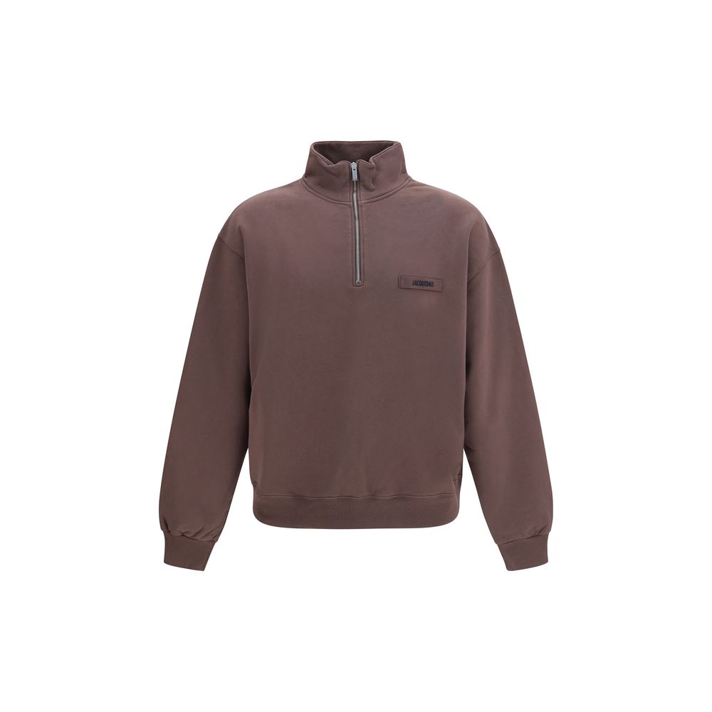 Jacquemus Brauner Baumwoll-Sweatshirt