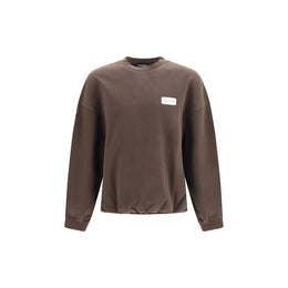 Jacquemus Brauner Baumwoll-Sweatshirt