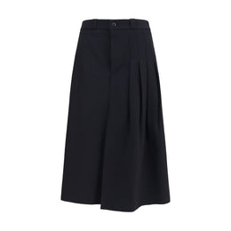 Our Legacy Schwarzer Oves Aries Wollrock Midi