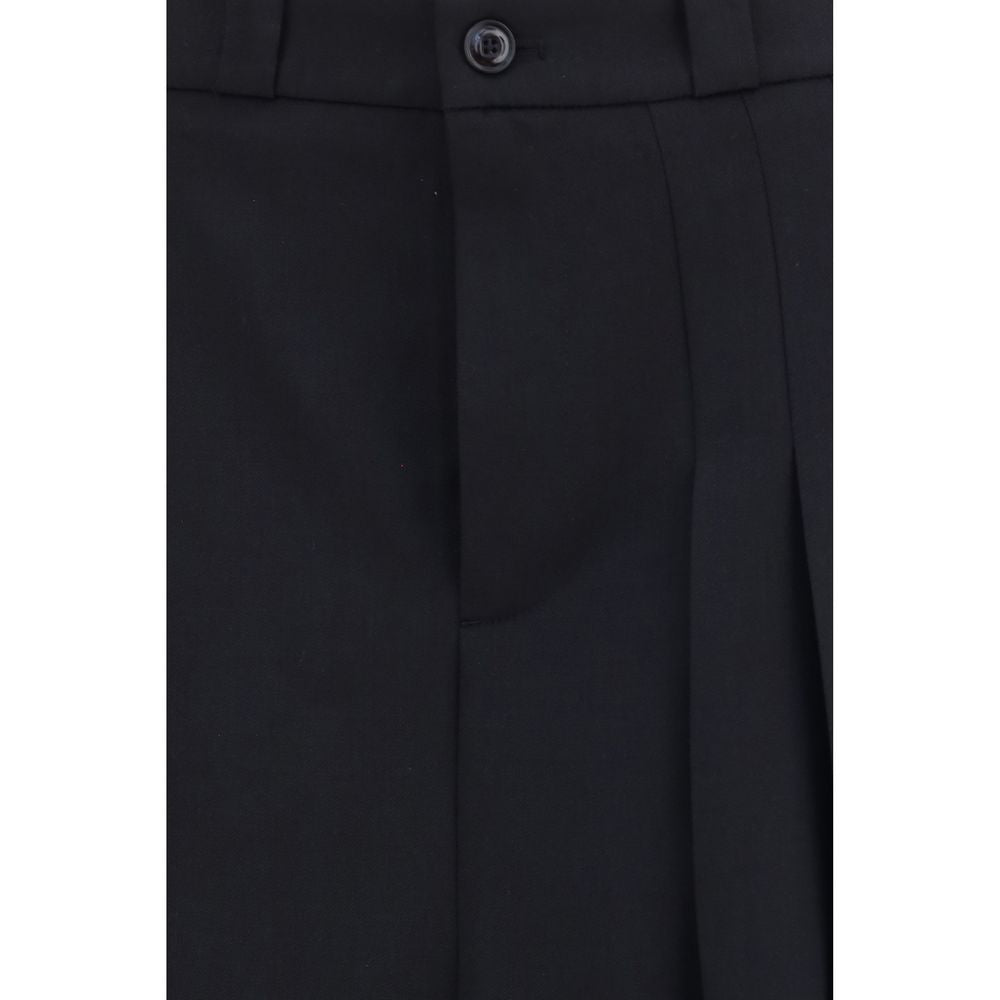 Our Legacy Schwarzer Oves Aries Wollrock Midi