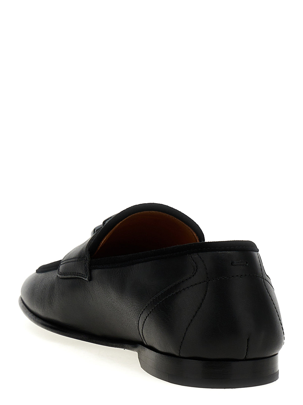 Dolce & Gabbana Schwarze Loafer aus Kalbsleder zum Hineinschlüpfen