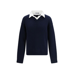 Balenciaga Blauer Baumwoll-Sweatshirt
