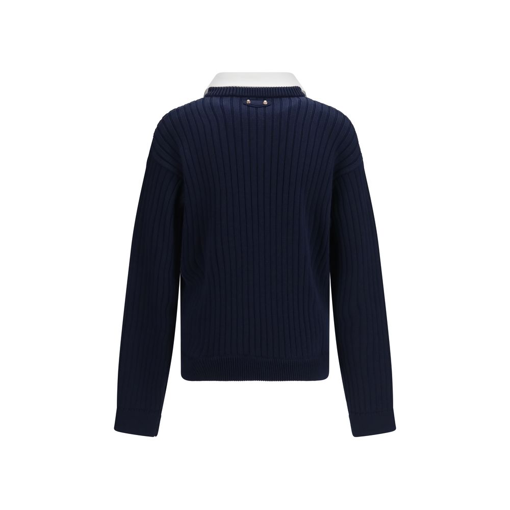 Balenciaga Blauer Baumwoll-Sweatshirt