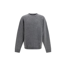 Balenciaga Grauer Oves Aries Wollpullover