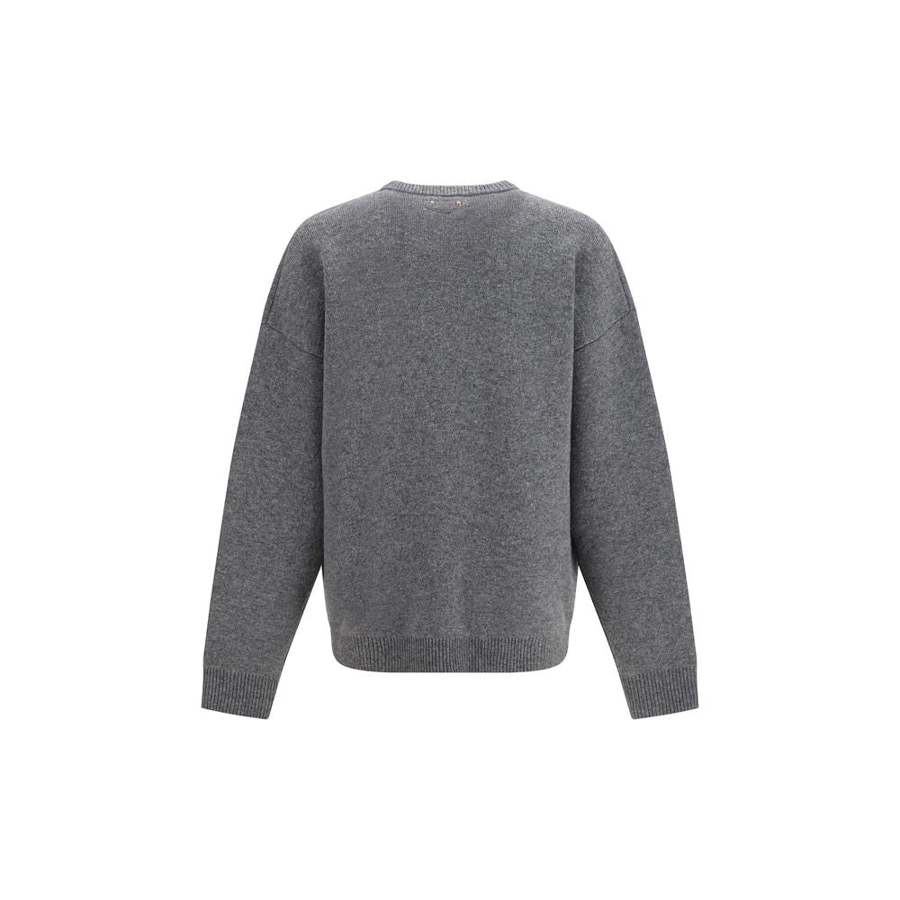 Balenciaga Grauer Oves Aries Wollpullover