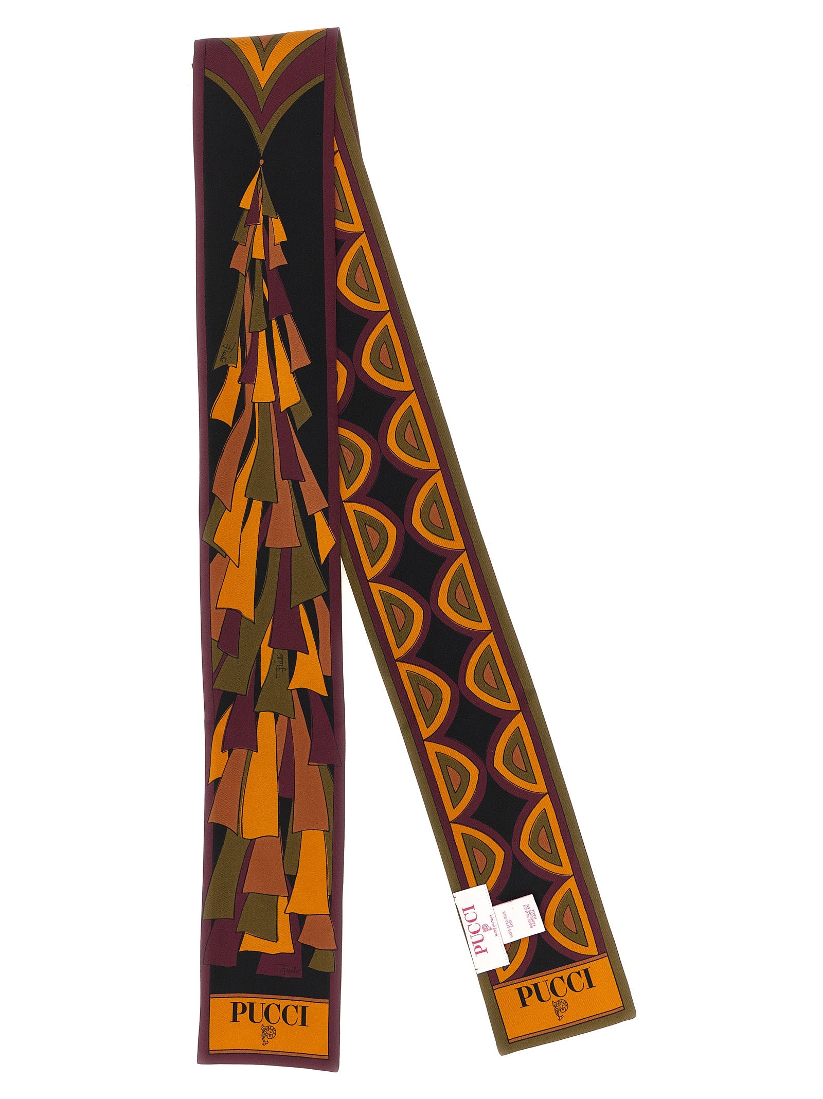 Emilio Pucci Mehrfarbiger Seidenschal