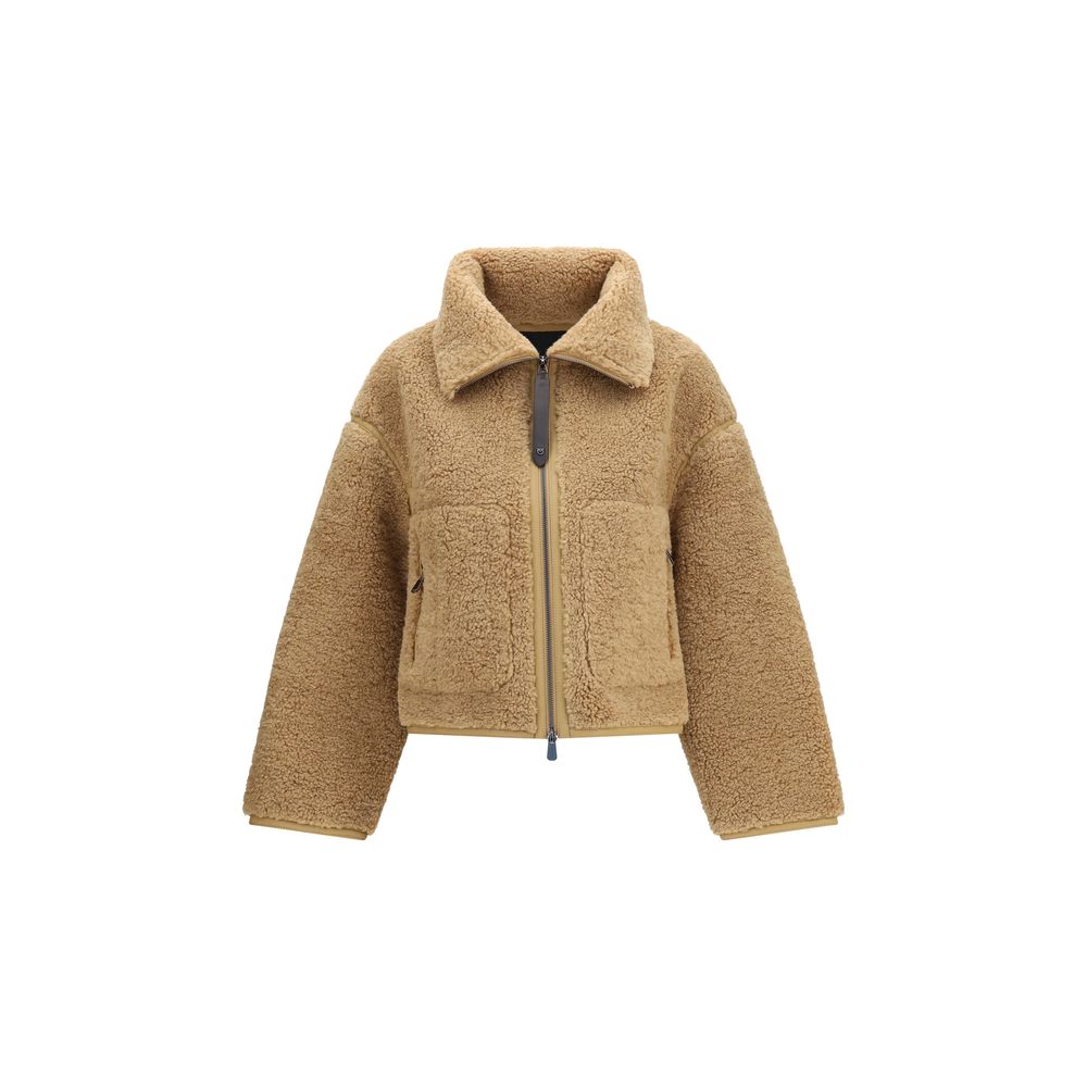 PINKO Beige Polyester Shell Jacke