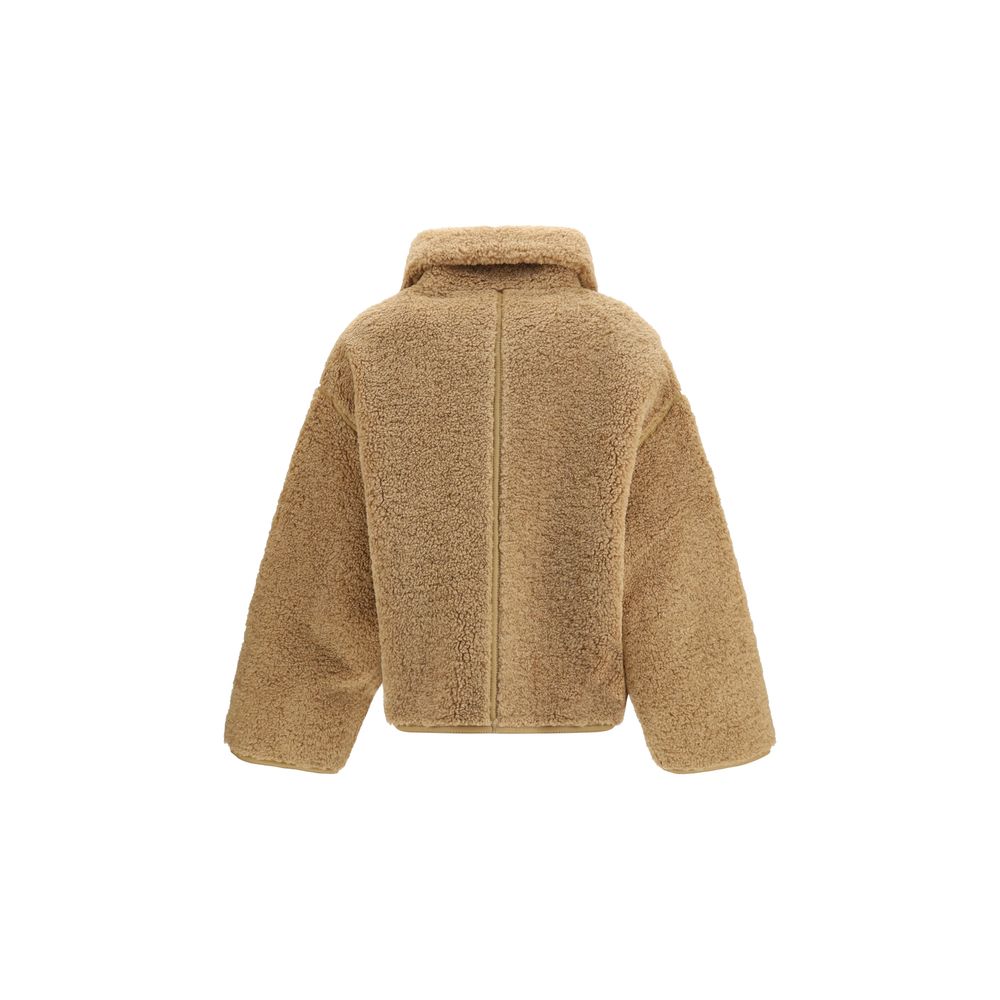 PINKO Beige Polyester Shell Jacke