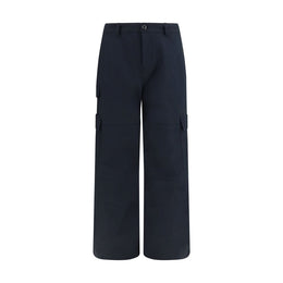 Balenciaga Schwarze Cargo-Hose aus Baumwolle