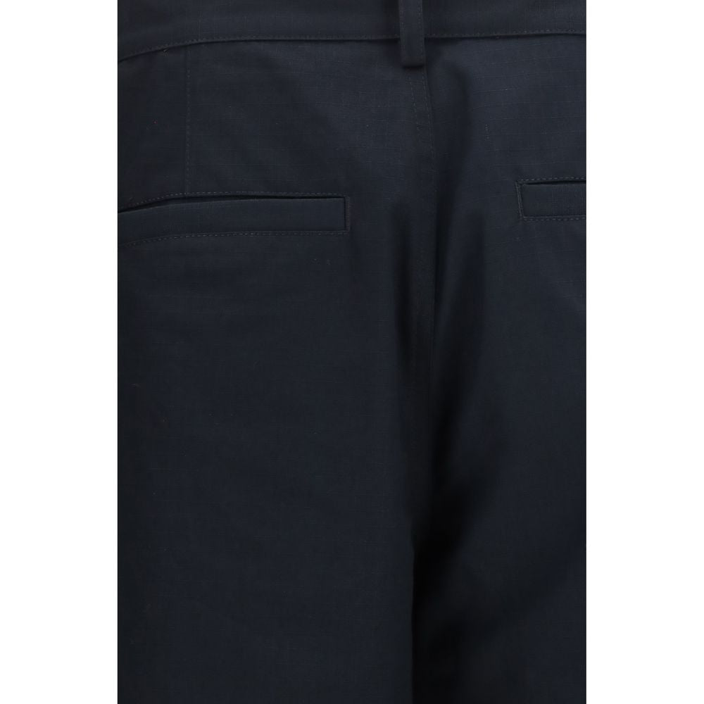 Balenciaga Schwarze Cargo-Hose aus Baumwolle