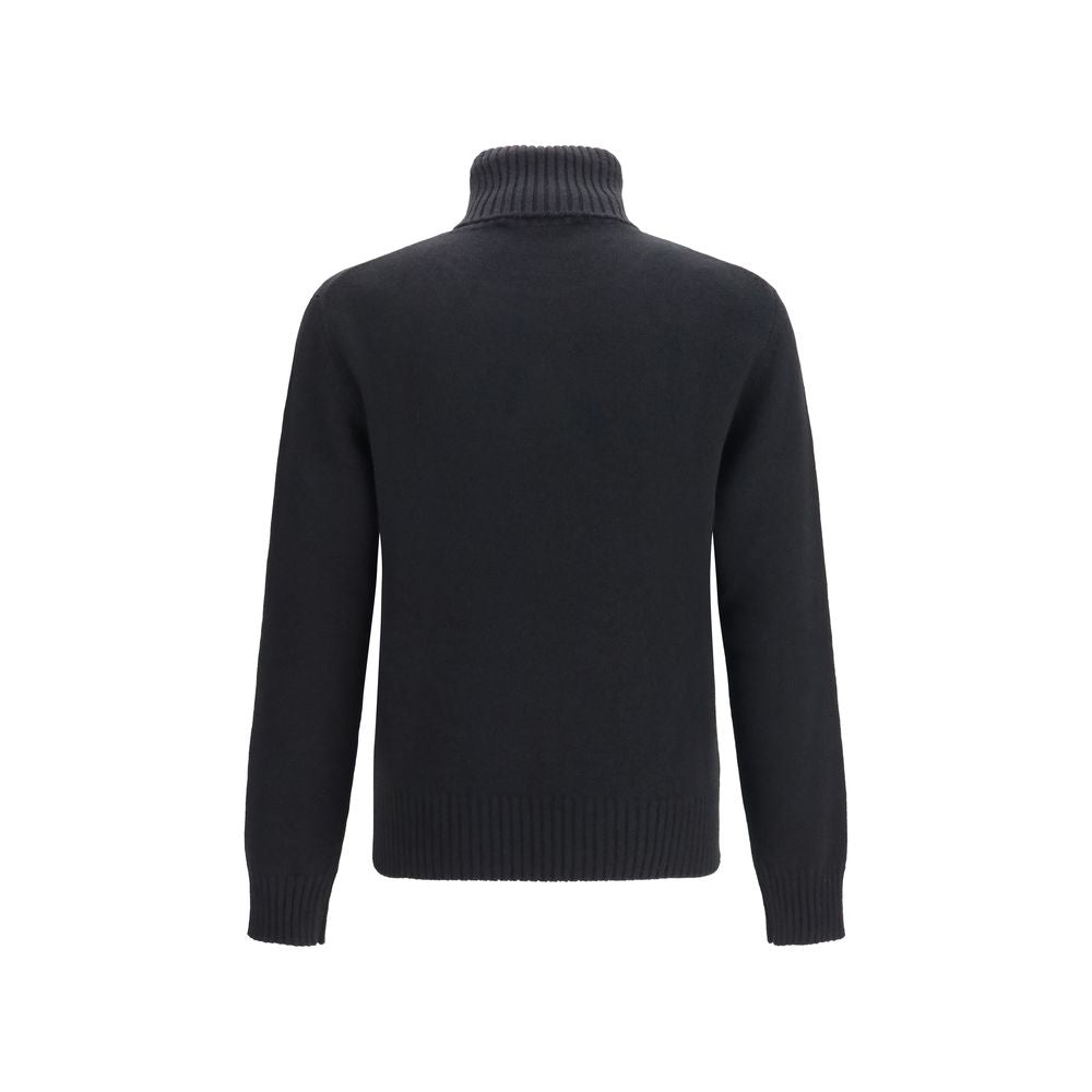 Ami Paris Pullover aus Wolle Oves Aries in Schwarz