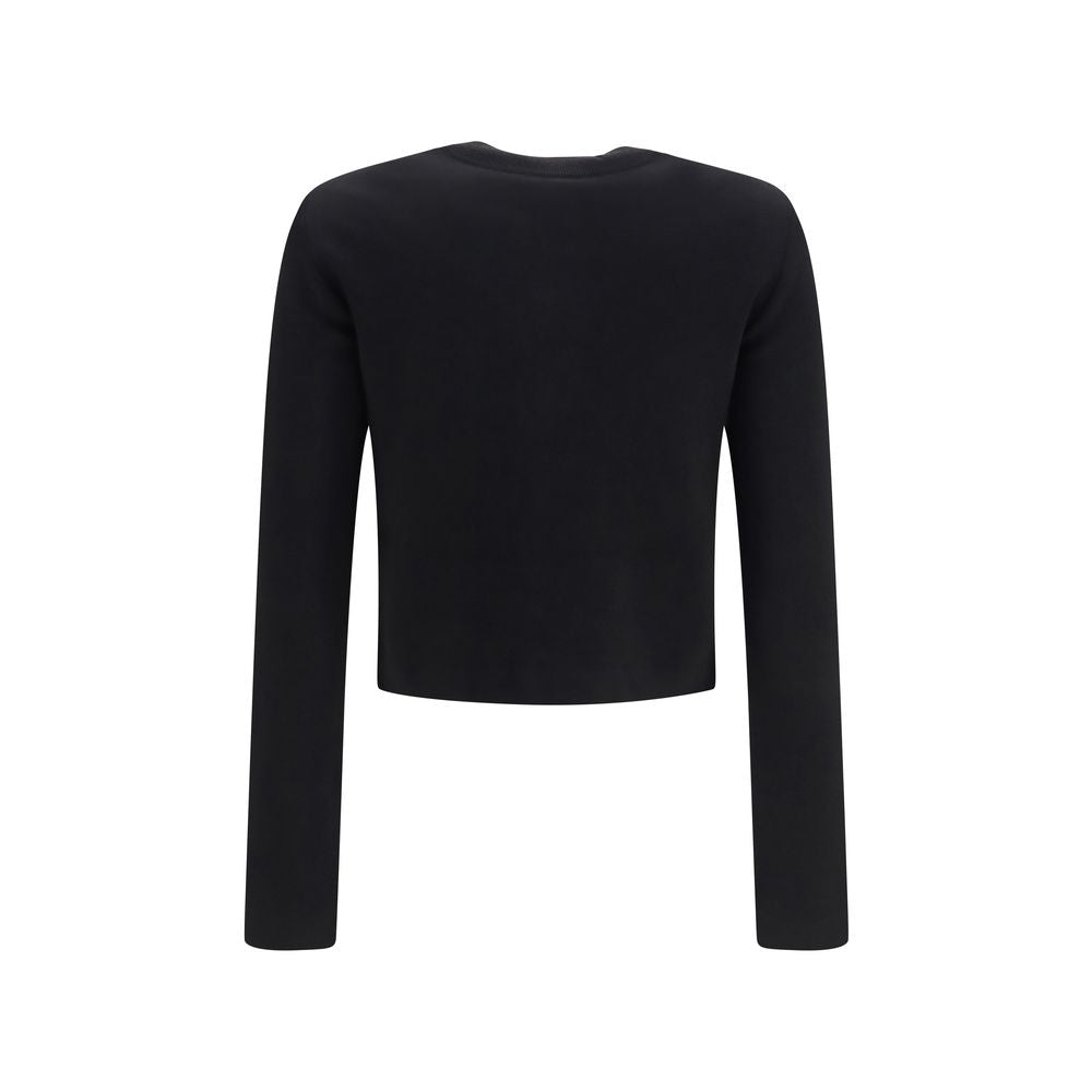 Balmain Schwarzer Cardigan aus Viskose