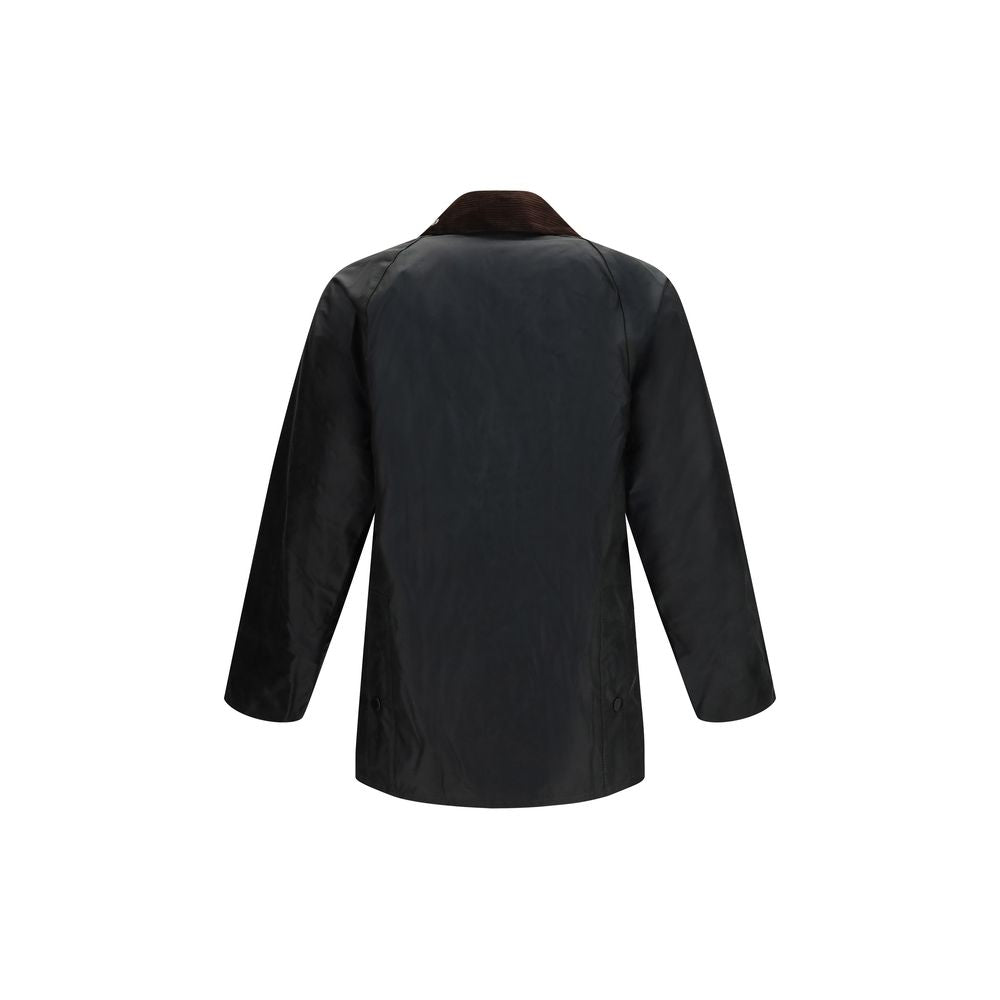 Barbour Schwarze Baumwoll-Shell-Jacke