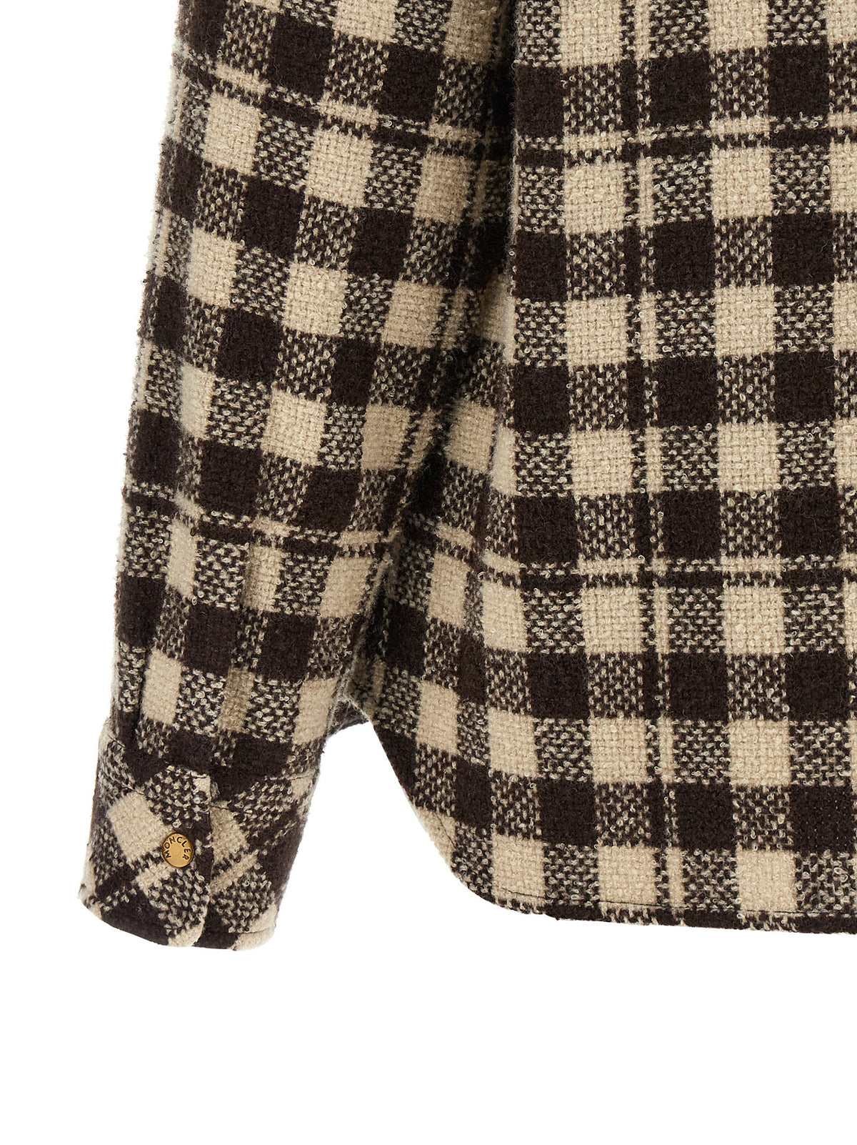 Moncler Braune Wollbluse