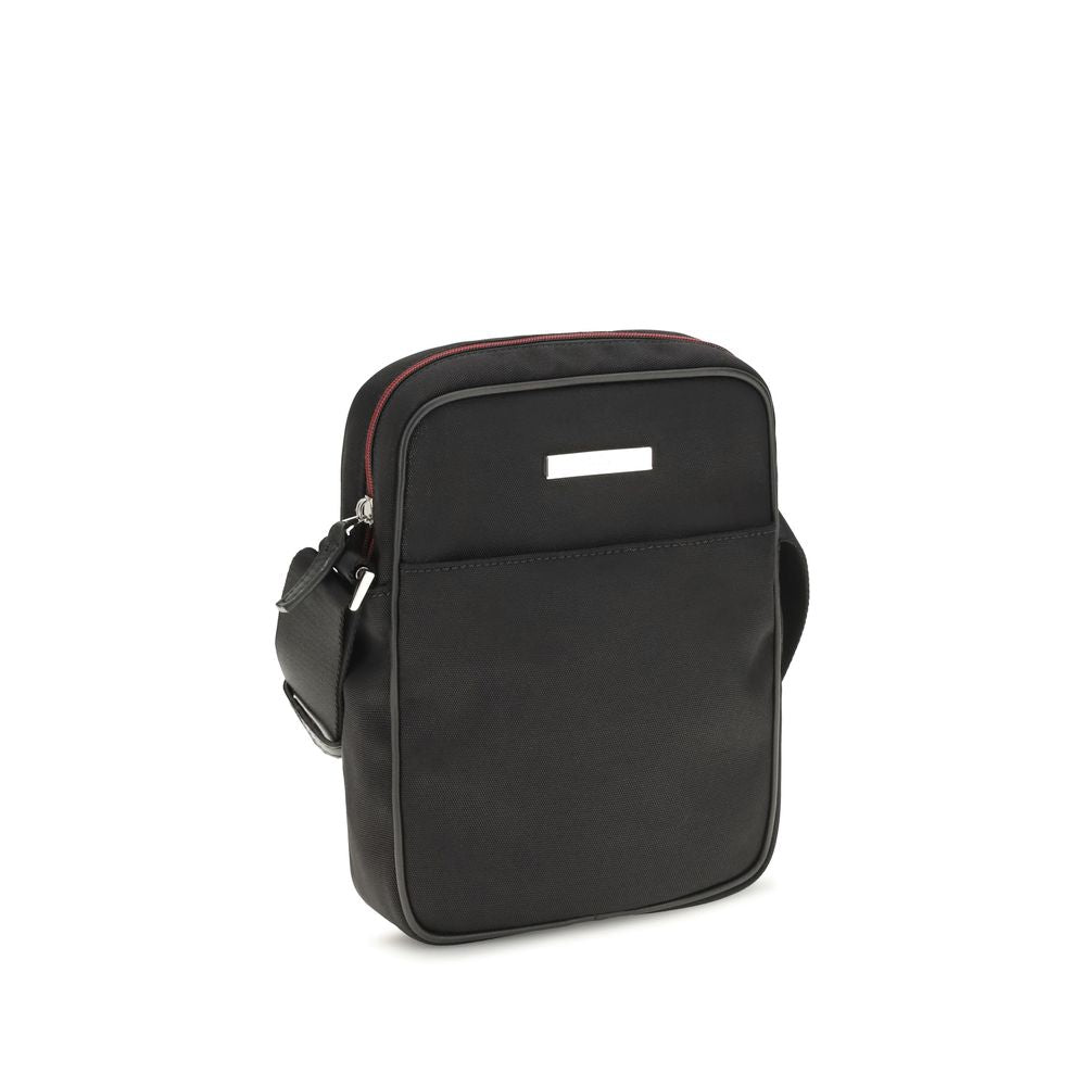 Gucci Schwarze Stoffhandtasche
