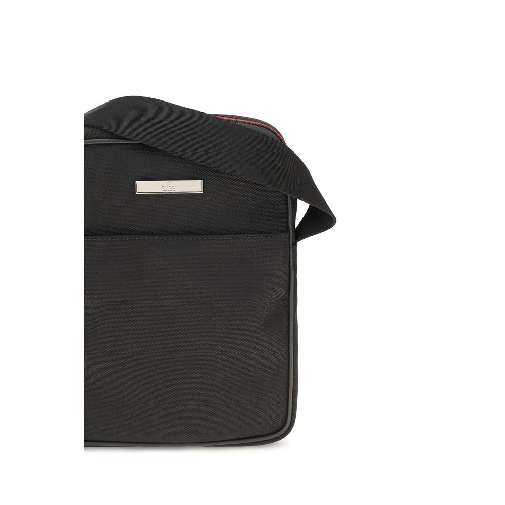 Gucci Schwarze Stoffhandtasche