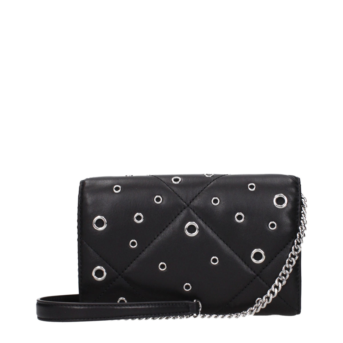 Tory Burch Schwarze Leder-Clutch
