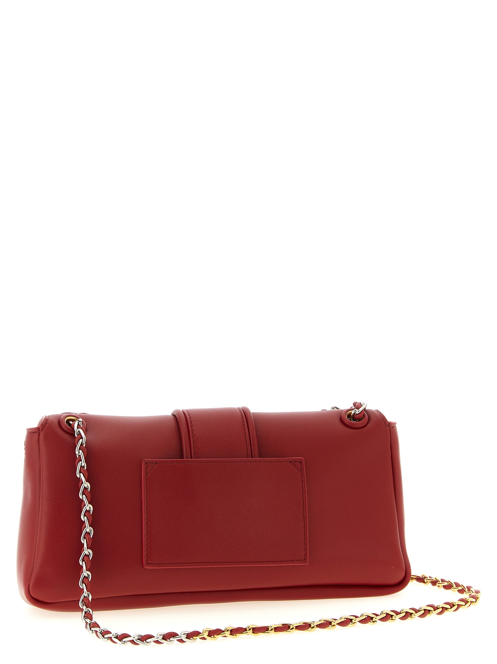 Jacquemus Rote Lammleder-Schultertasche