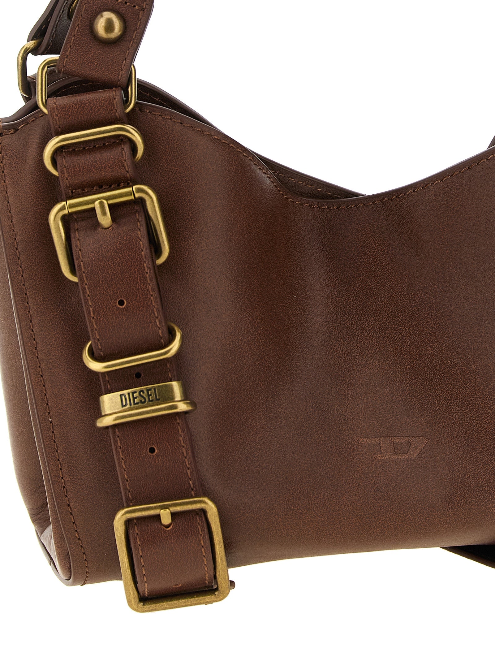 Diesel Braune Handtasche aus anderen Fasern