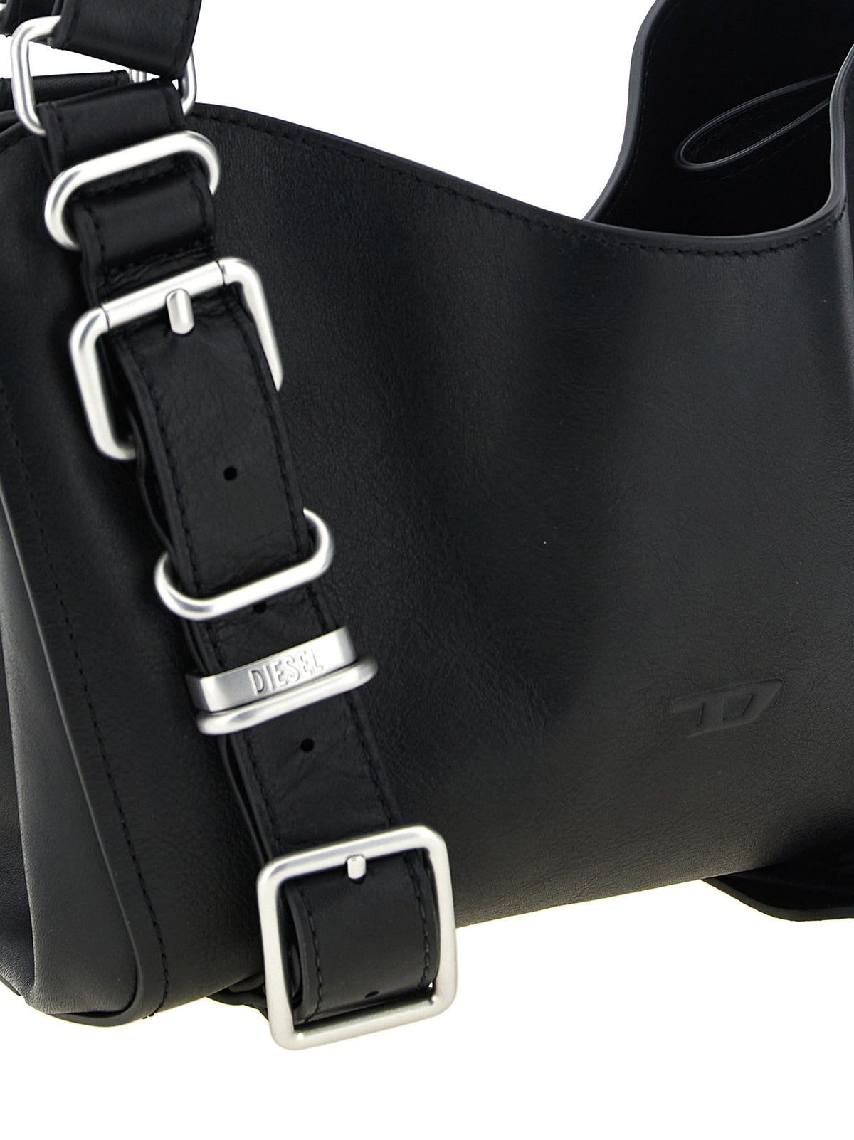 Diesel Schwarze Handtasche aus anderen Fasern