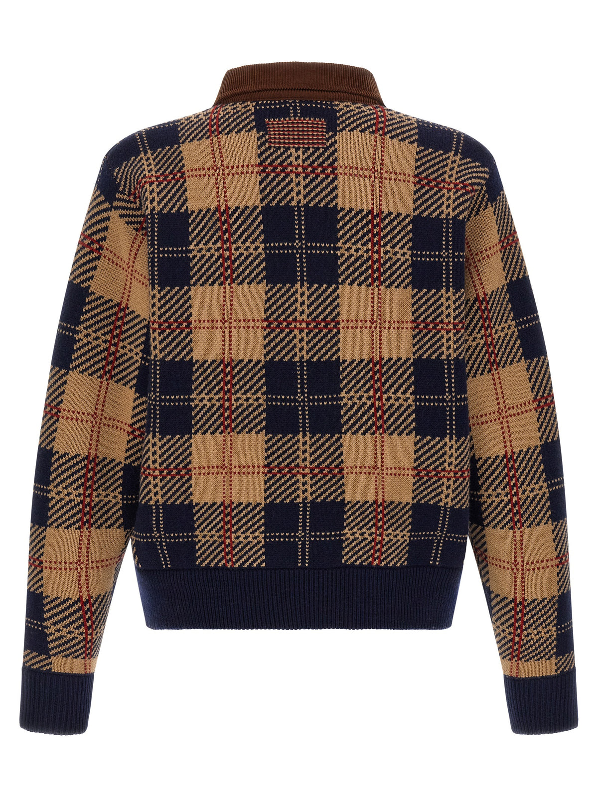 Guest in Residence Mehrfarbige Woll-Bomberjacke