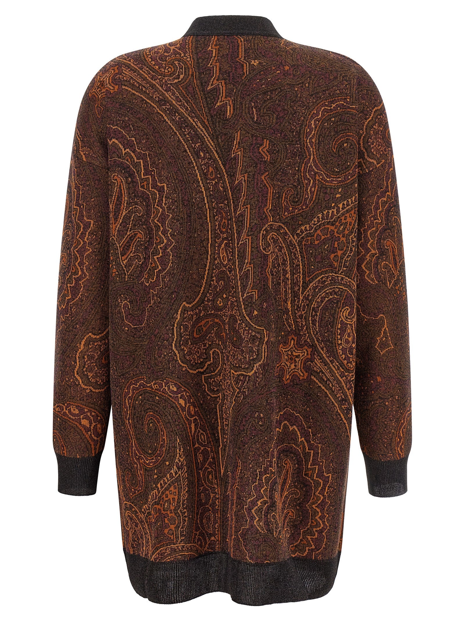 Etro Brauner Viskose-Cardigan