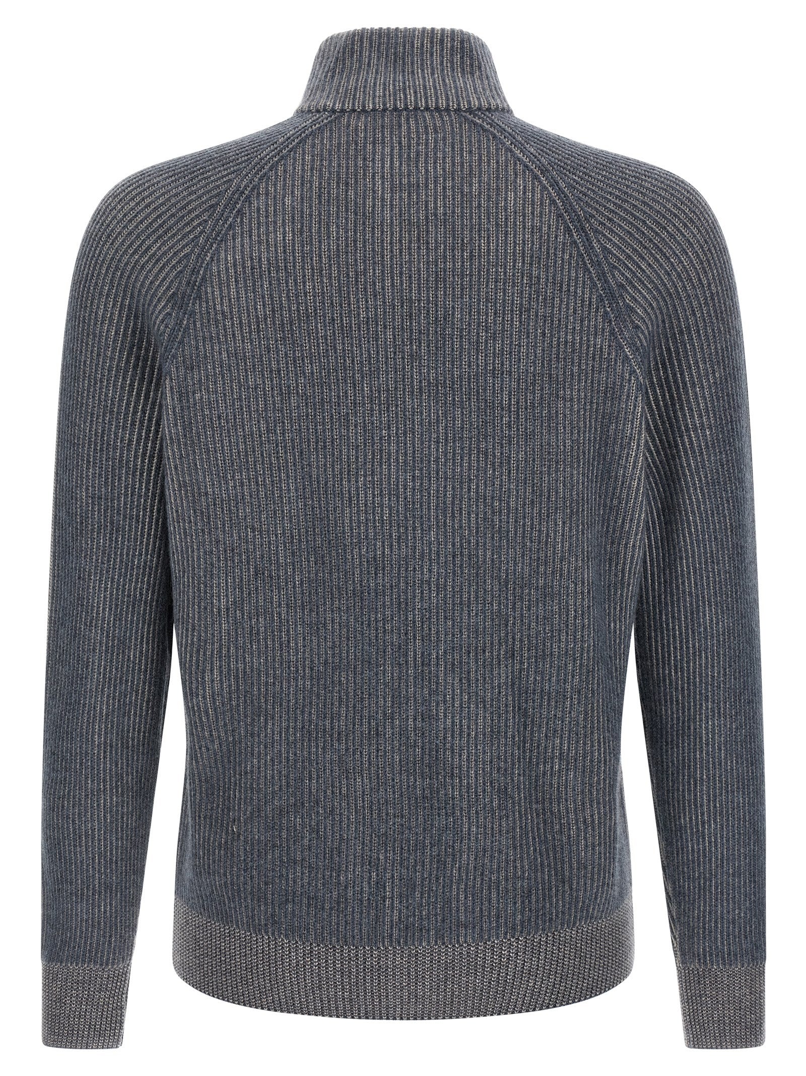 Brunello Cucinelli Blauer Kaschmir-Cardigan