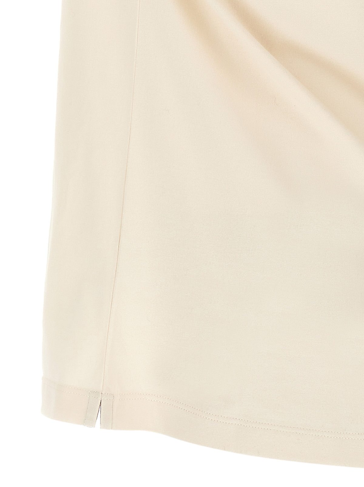 Brunello Cucinelli Weißes Baumwoll-T-Shirt