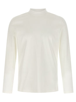 Brunello Cucinelli Weißes Baumwoll-T-Shirt