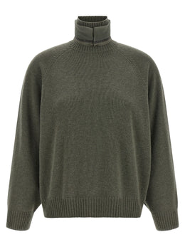 Brunello Cucinelli Zweifarbige Kaschmir-Strickjacke