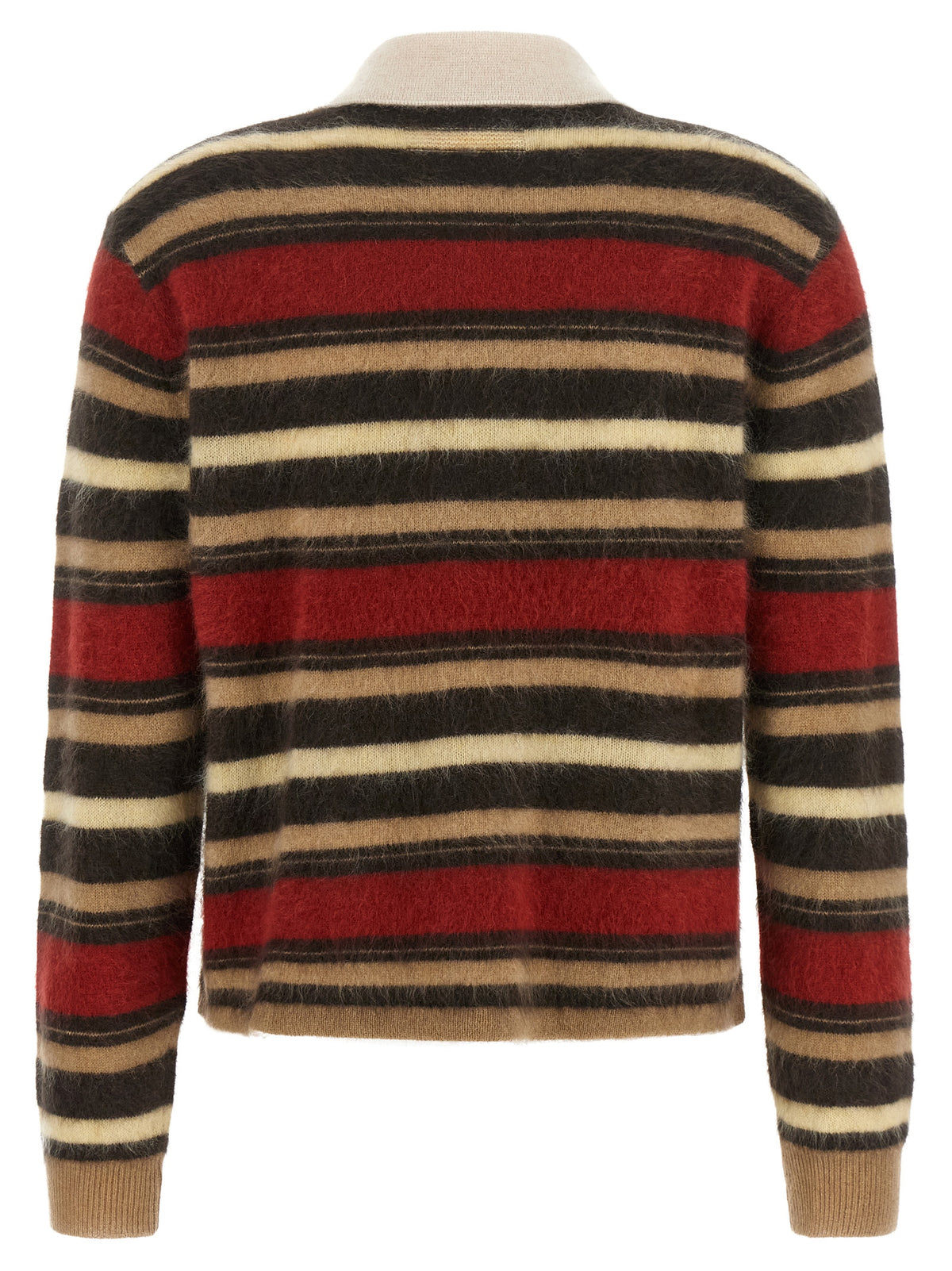 Guest in Residence Mehrfarbiges Kaschmir-Poloshirt