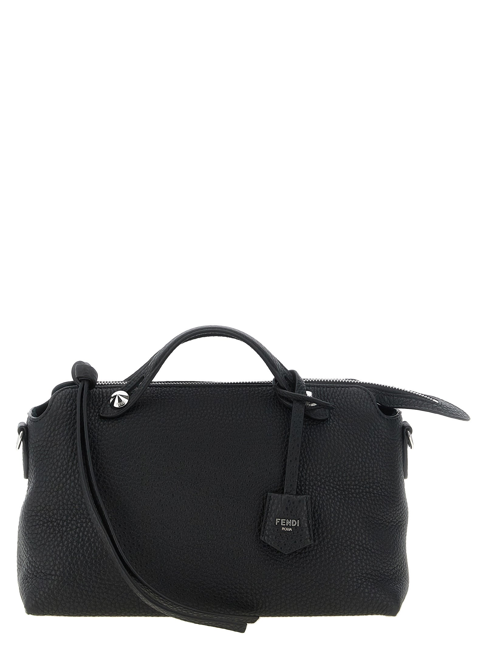 Fendi Schwarze Kalbsleder-Handtasche