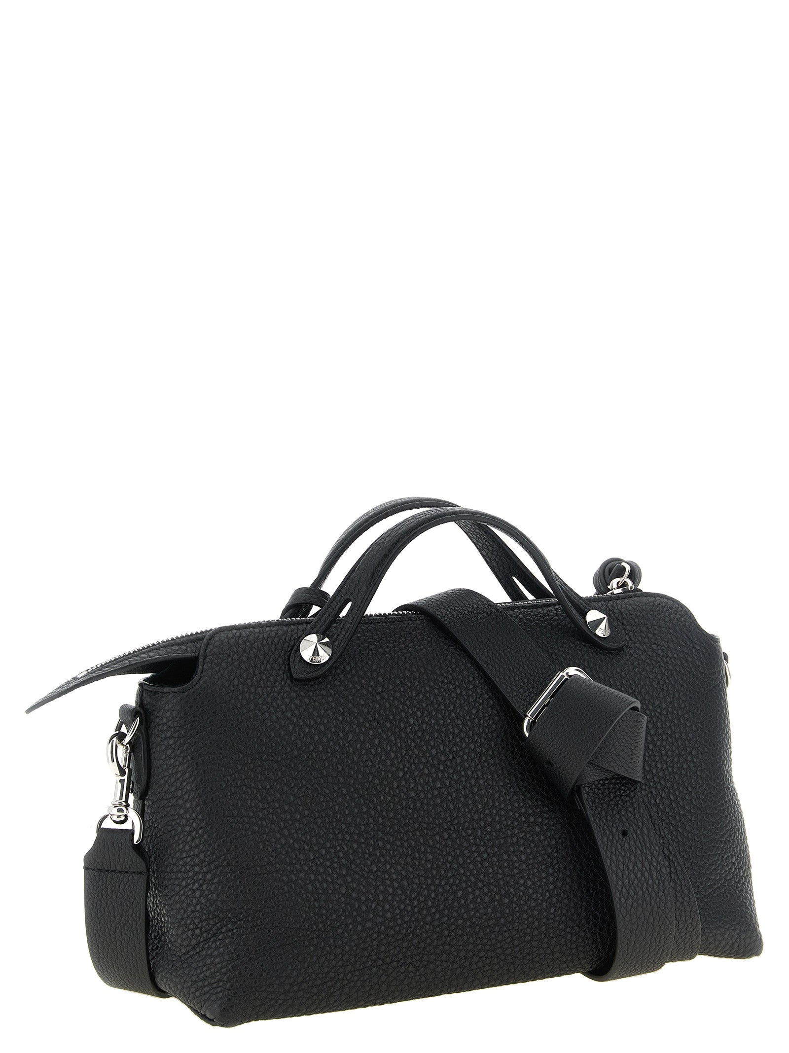 Fendi Schwarze Kalbsleder-Handtasche