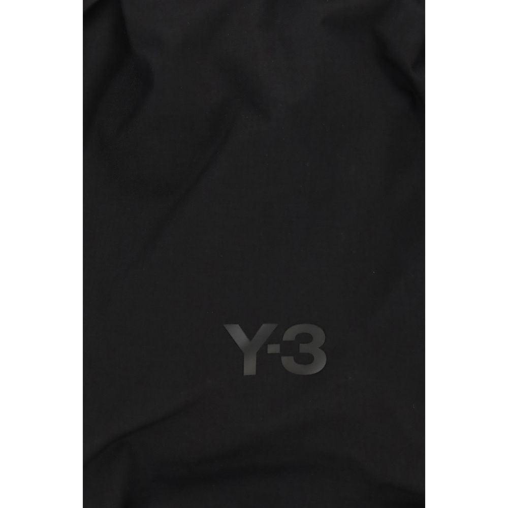Y-3 Schwarzer Polyamid-Rucksack