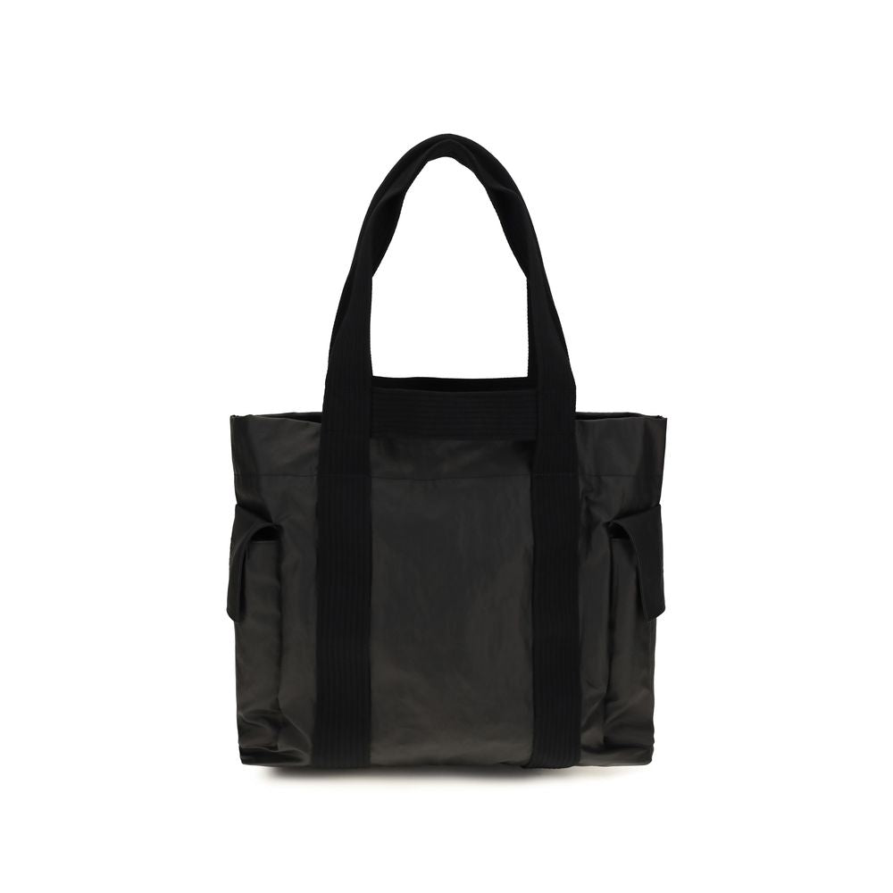Y-3 Schwarze Schultertasche aus Polyamid