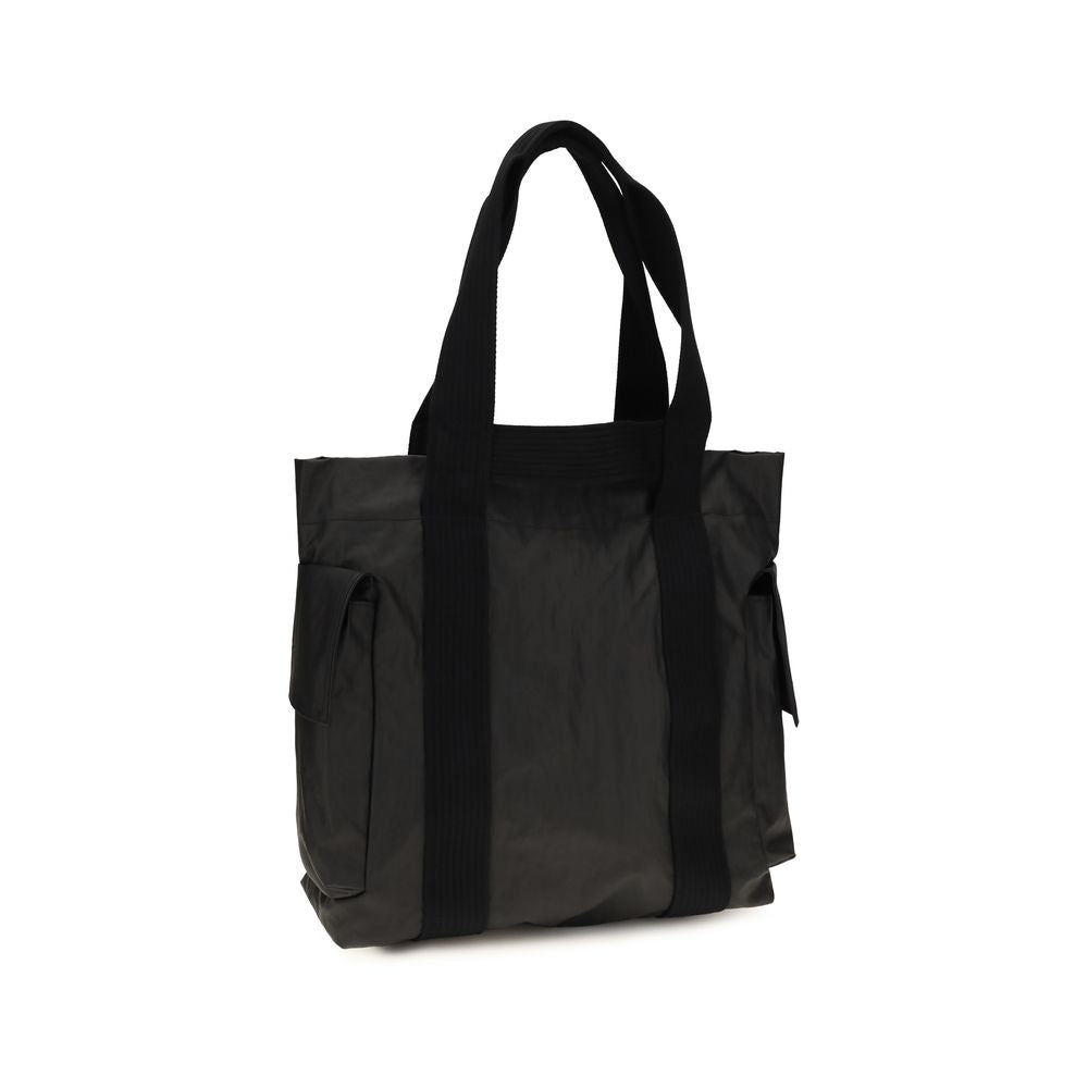 Y-3 Schwarze Schultertasche aus Polyamid