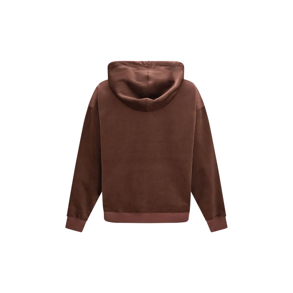 Y-3 Sweatshirt in Bordeaux aus recyceltem Polyester