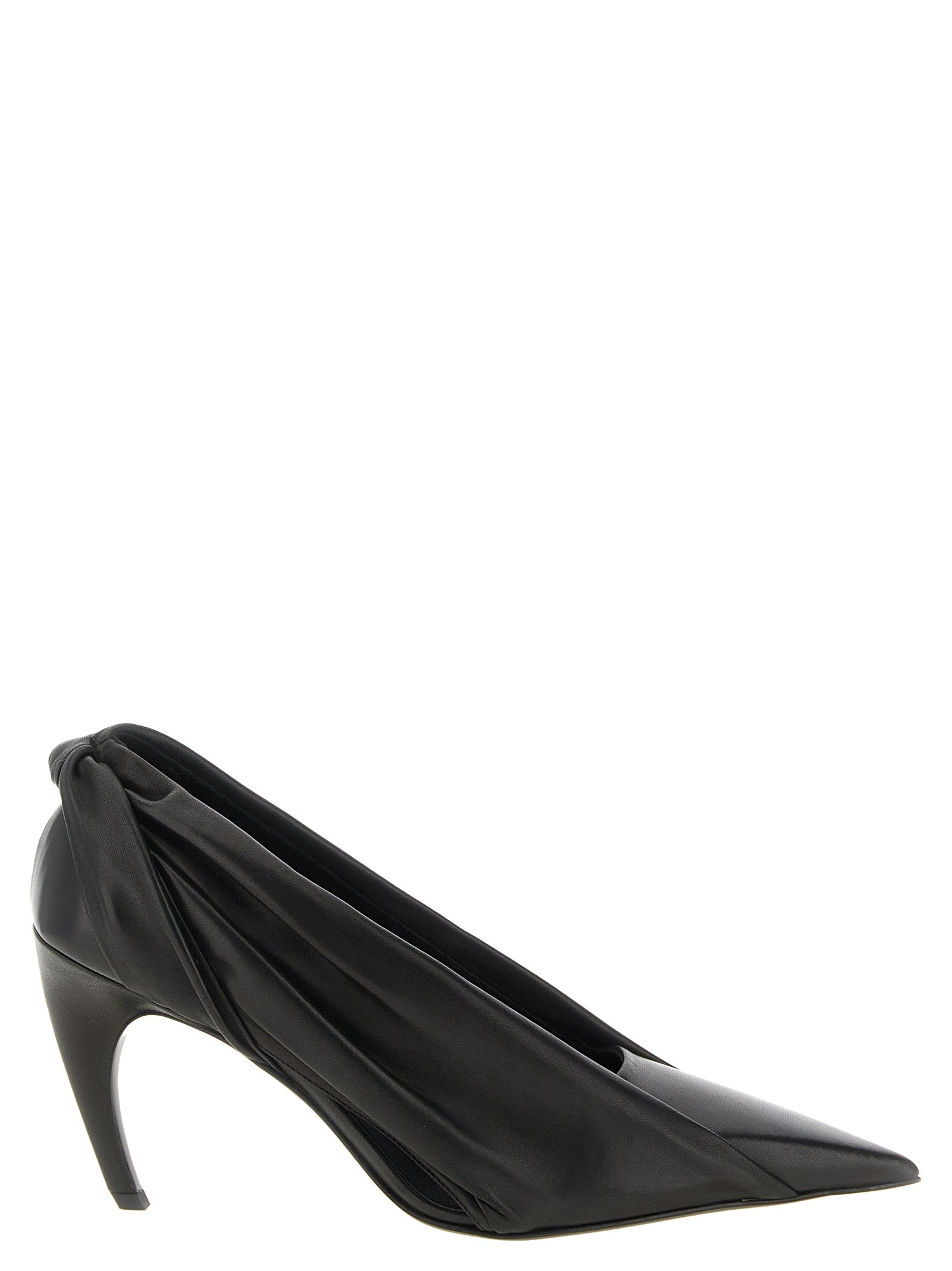 Khaite Schwarze Pumps aus Kalbsleder mit hohem Absatz