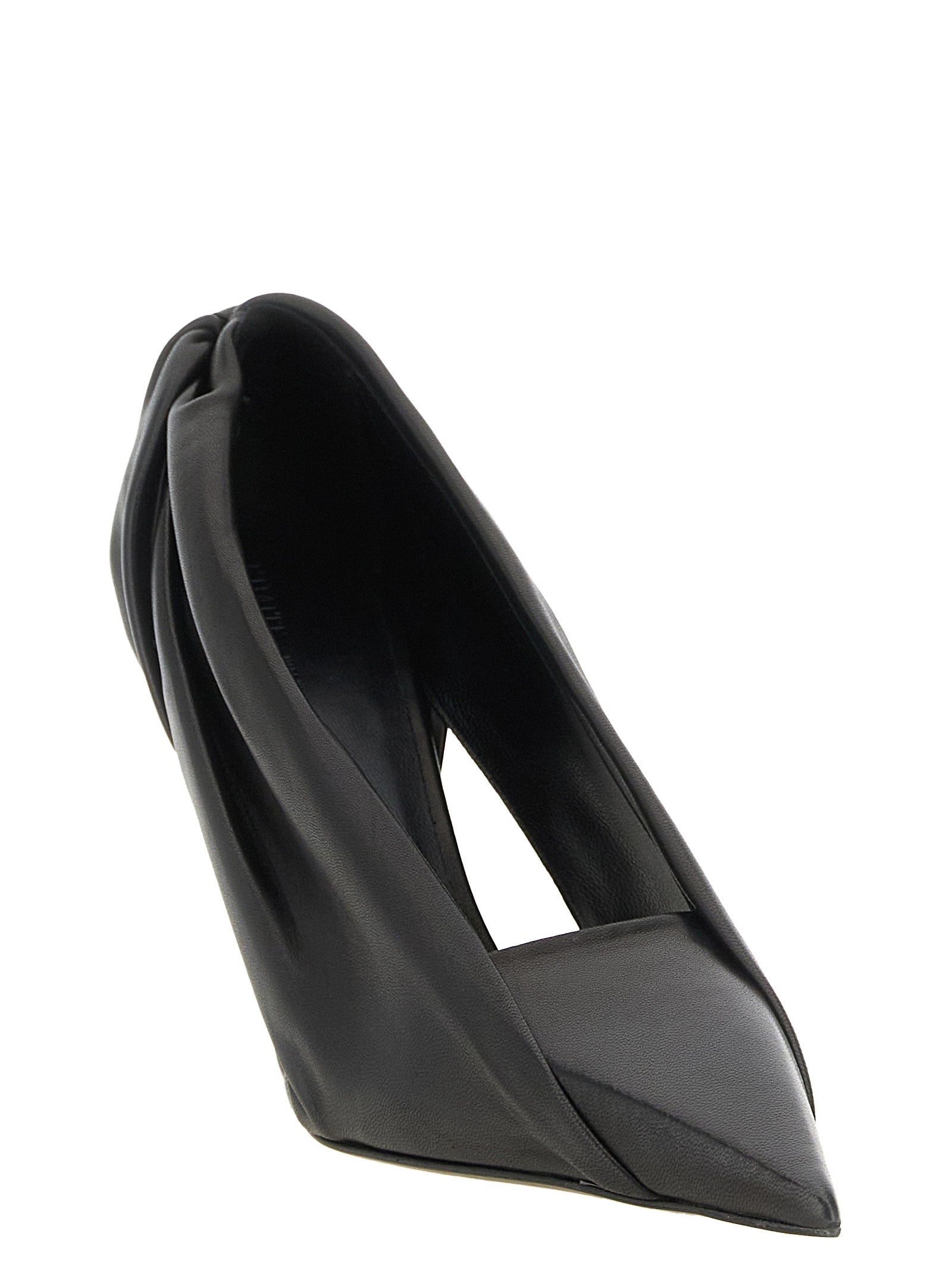 Khaite Schwarze Pumps aus Kalbsleder mit hohem Absatz