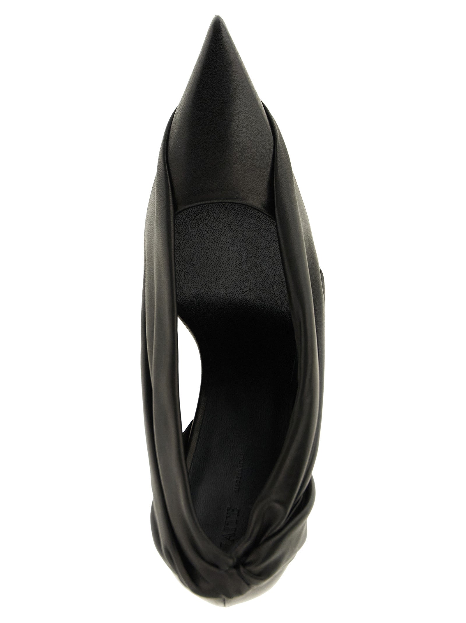 Khaite Schwarze Pumps aus Kalbsleder mit hohem Absatz