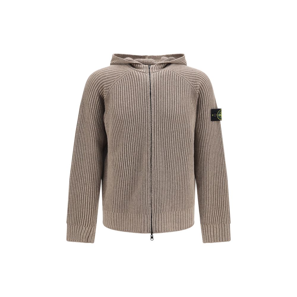 Stone Island Beige Kaschmir-Sweatshirt