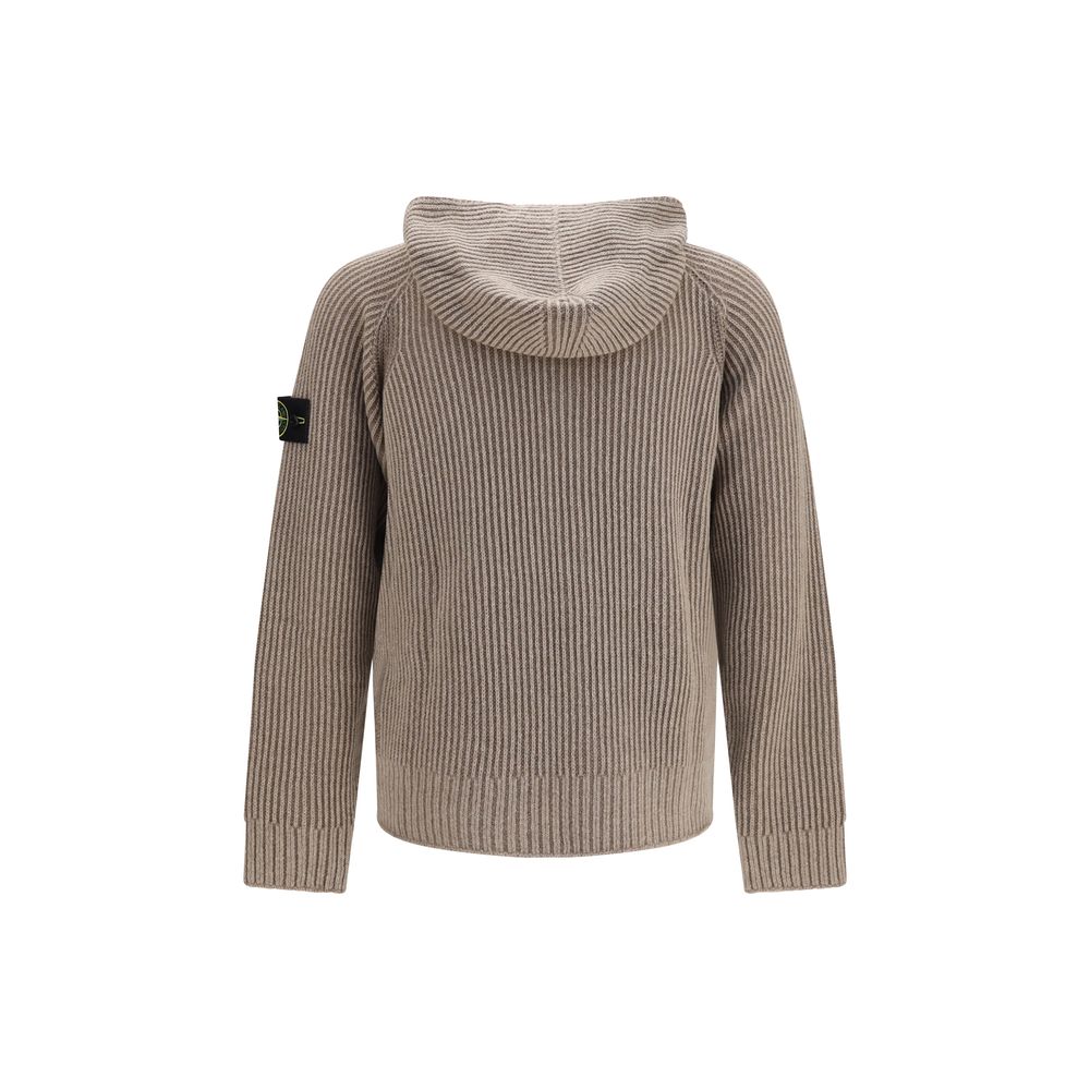 Stone Island Beige Kaschmir-Sweatshirt
