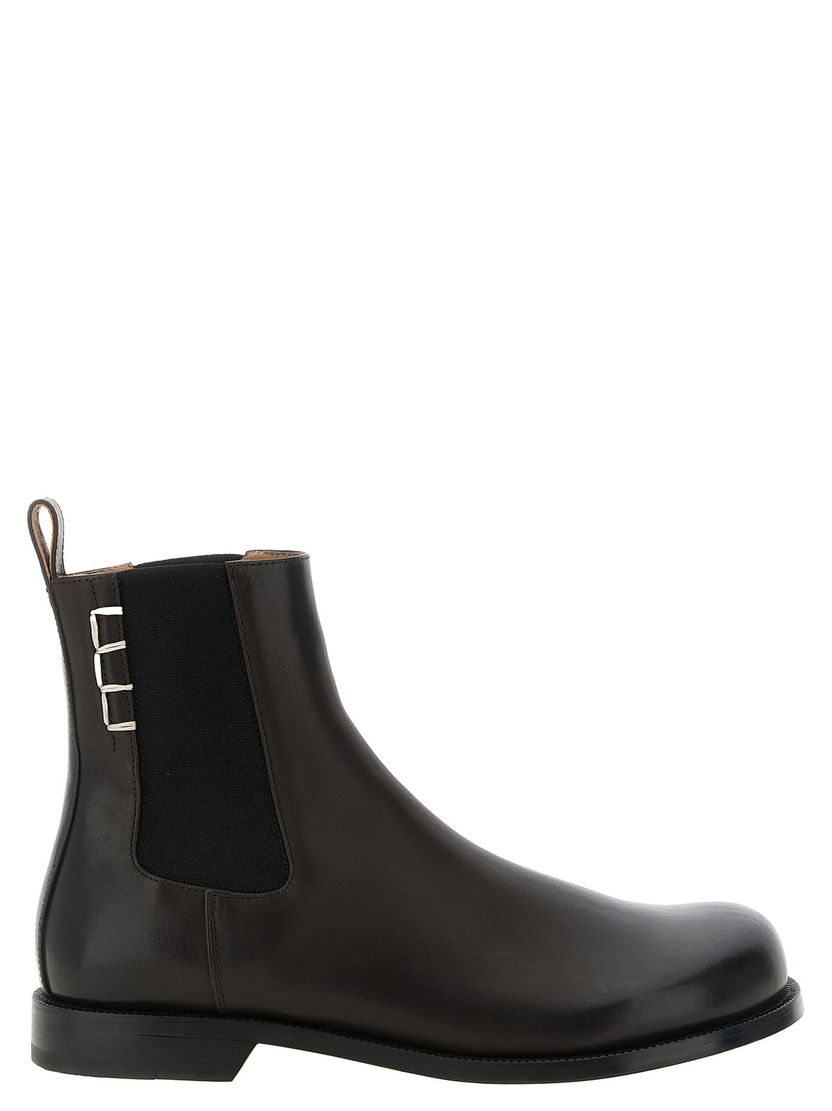 J.W.Anderson Chelsea Boots aus braunem Kalbsleder