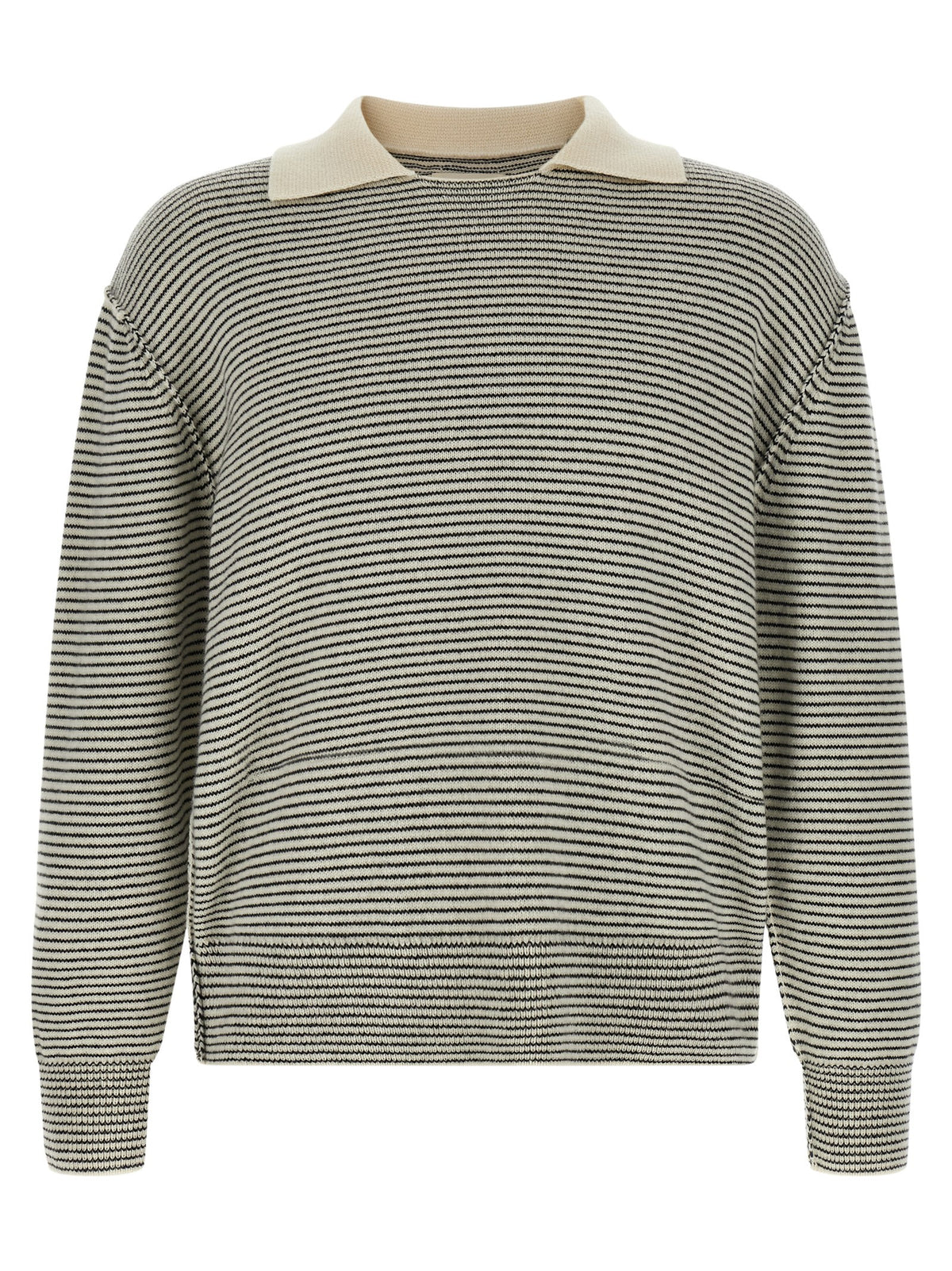 MFPEN Mehrfarbige Wollstrickjacke