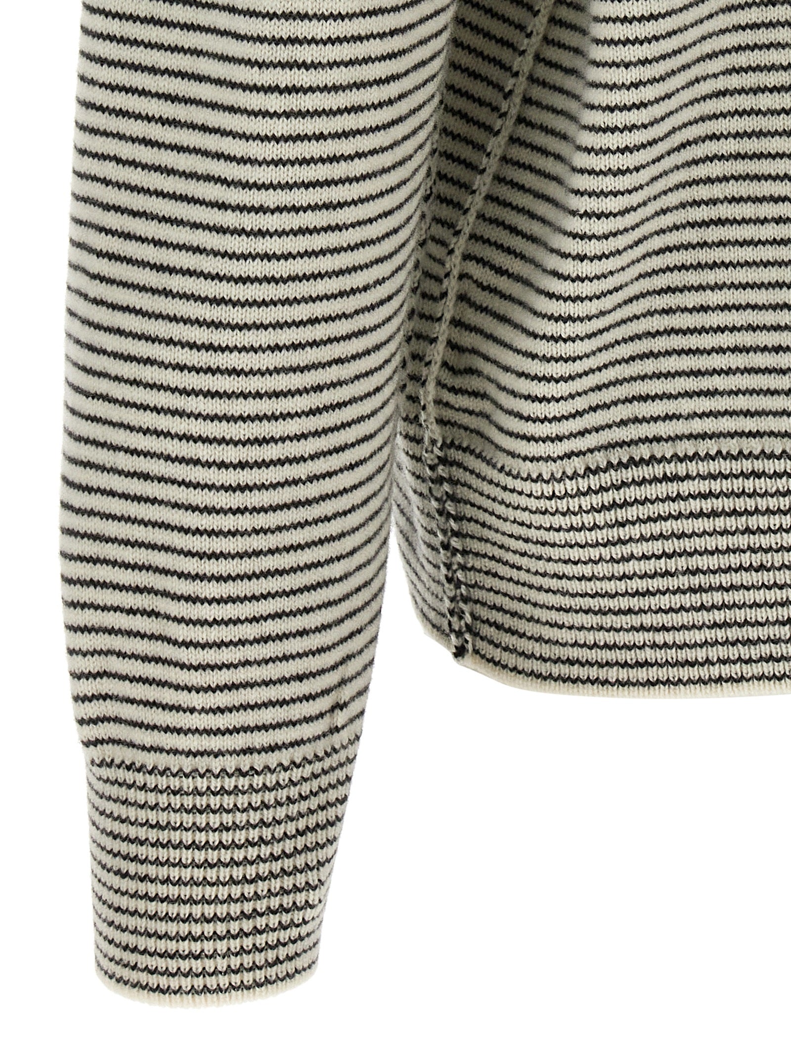MFPEN Mehrfarbige Wollstrickjacke