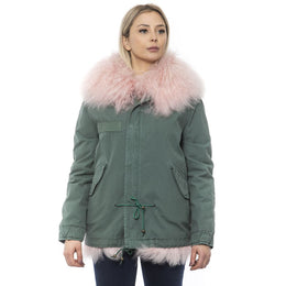 Mr&Mrs Italy Grüne Baumwolljacke für Damen
