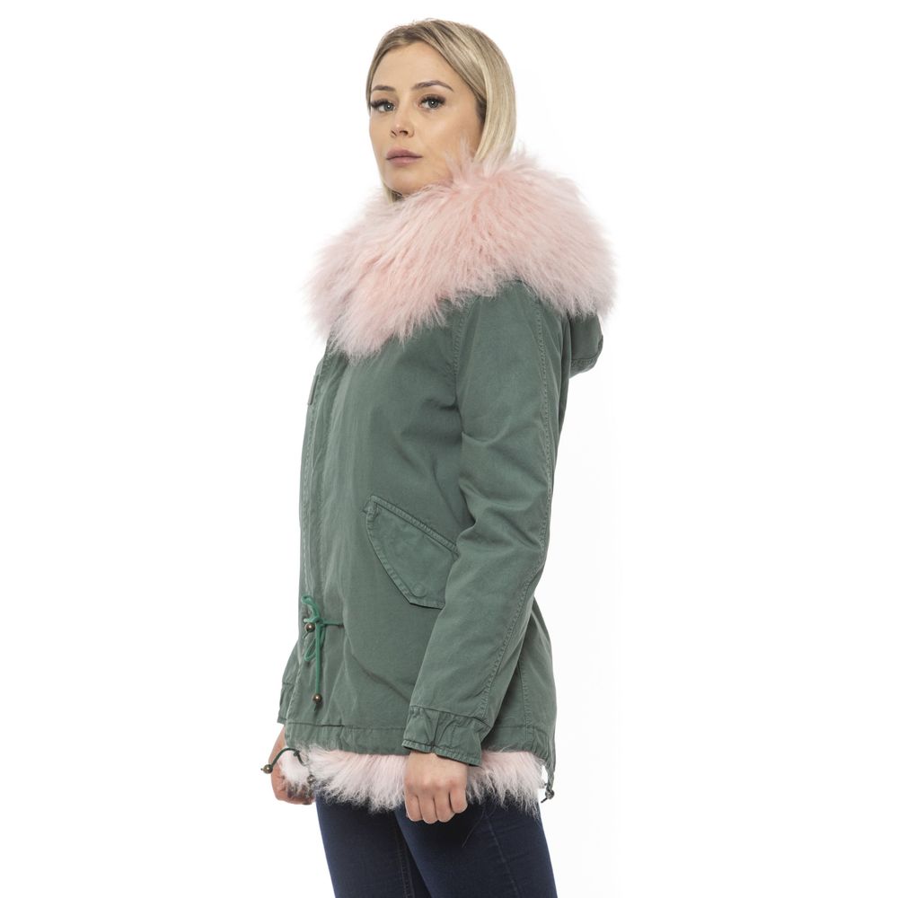 Mr&Mrs Italy Grüne Baumwolljacke für Damen